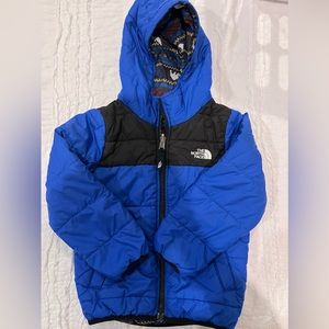 Boys reversible North Face coat